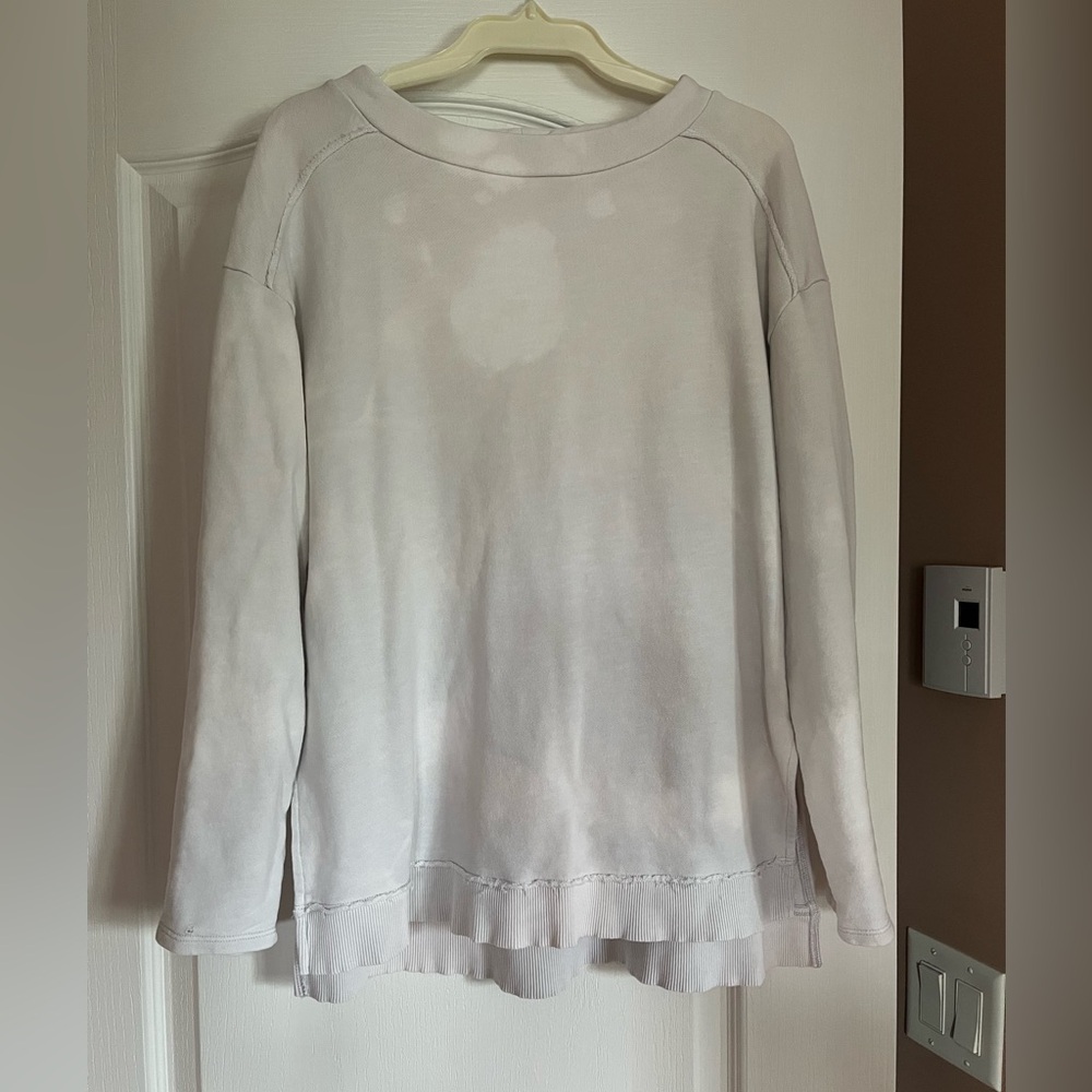 Free with purchase - Anthropologie- Pilcro Tan Boxy Sweatshirt